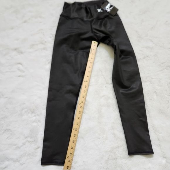 Kirios Black gloss Colombian Leggings, size One Size - Picture 6 of 11